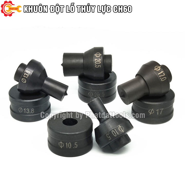 Khuôn đột lỗ tròn cho máy đột lỗ thủy lực CH60