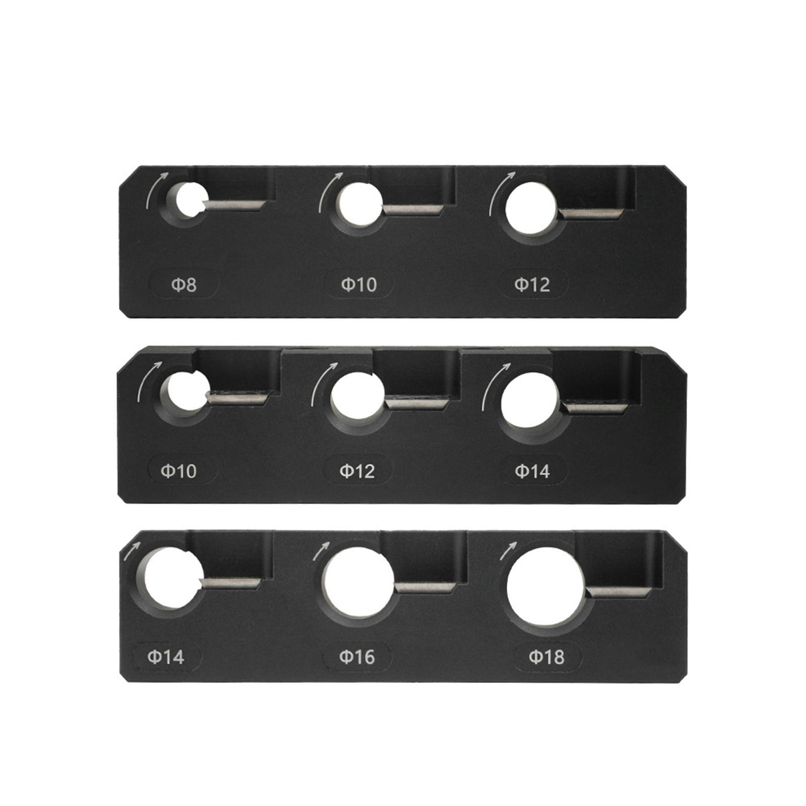 Dowel Maker Jig Making Jig Wood plug Wooden Craft Hardwood Dowels 3 Holes Dowel Pins Dowel Rods Turning Jig Cutting Jig Woodworking Auxiliary