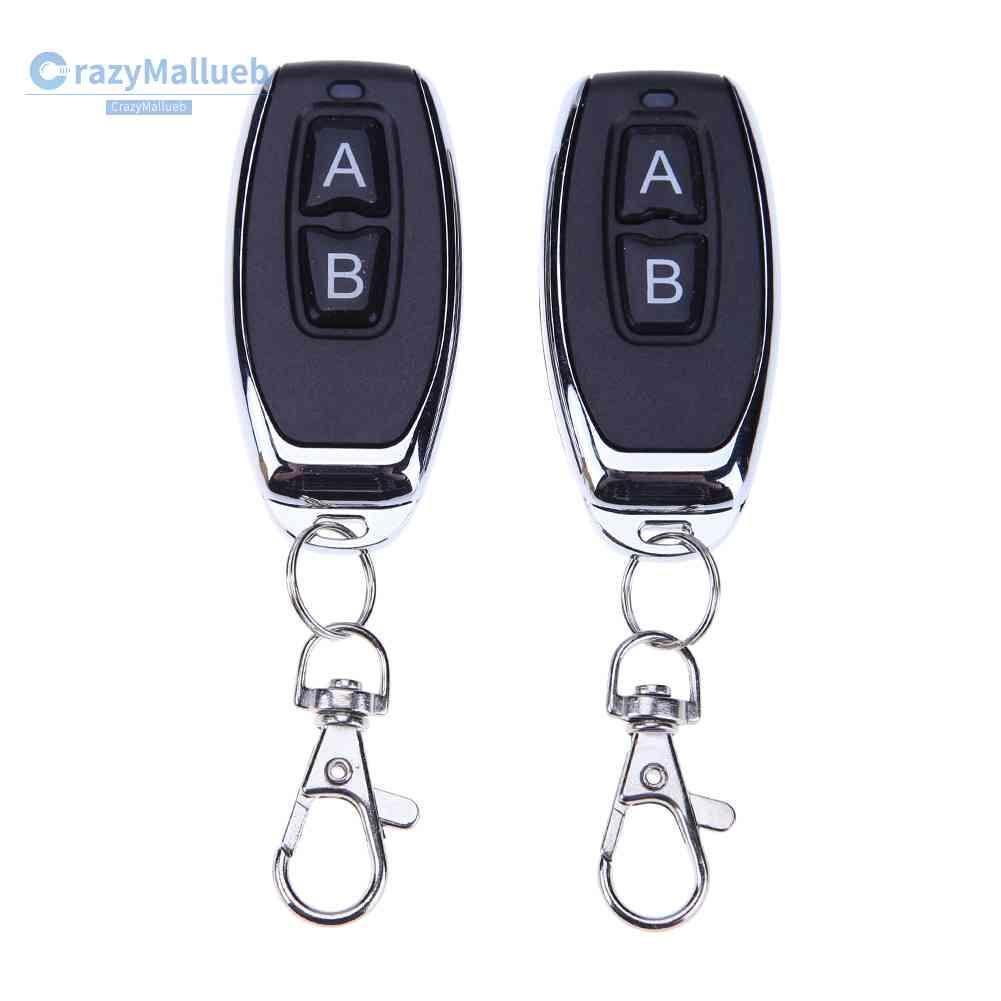 Set 2 Rơ Le Điều Khiển Từ Xa Không Dây + 2 Chìa Khóa Điều Khiển Từ Xa