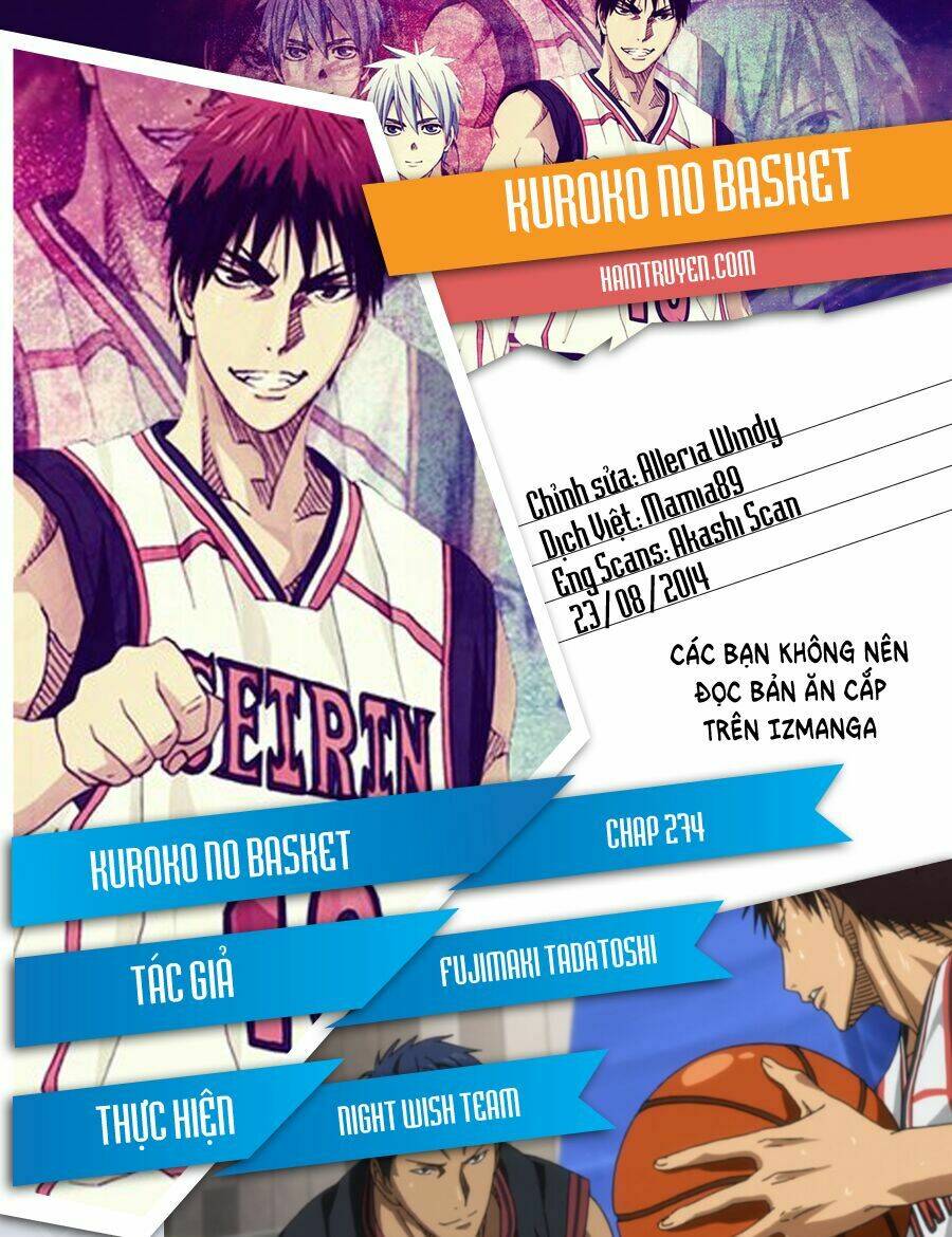 vua bóng rổ kuroko chapter 274 1