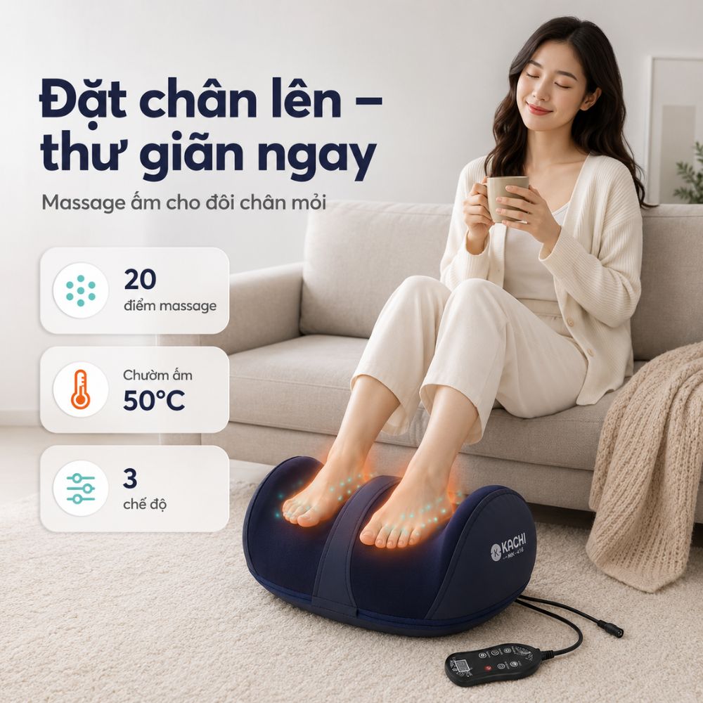 Máy Massage Chân KaChi MK418 - hàng chính hãng