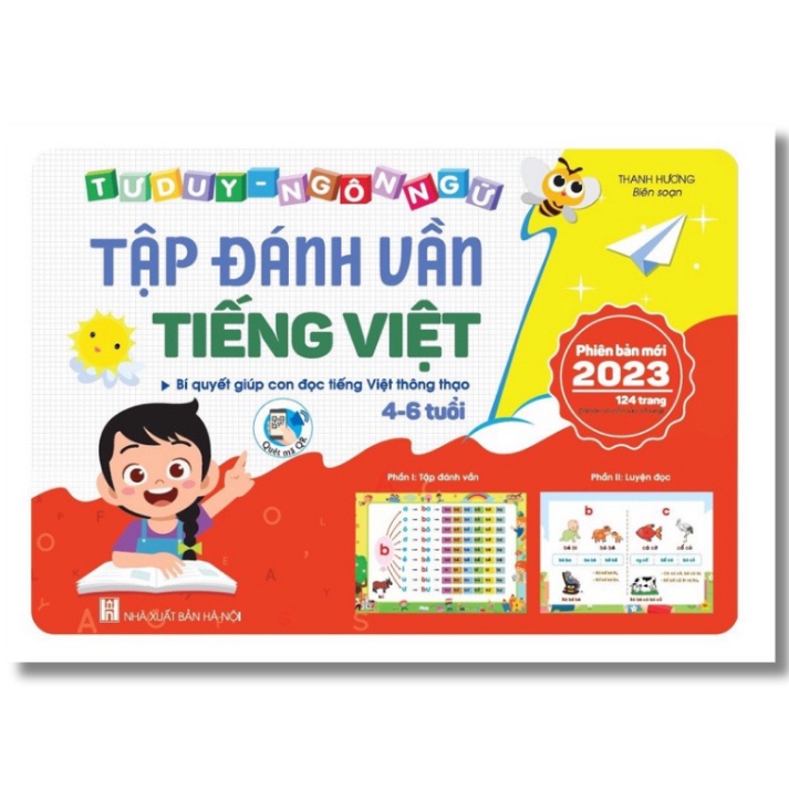 Sách - Combo 3 Cuốn Tập Đánh Vần Tiếng Việt (2023), Bé Chinh Phục Toán Học, Bé Khởi Đầu Tập Viết 4 - 6 tuổi
