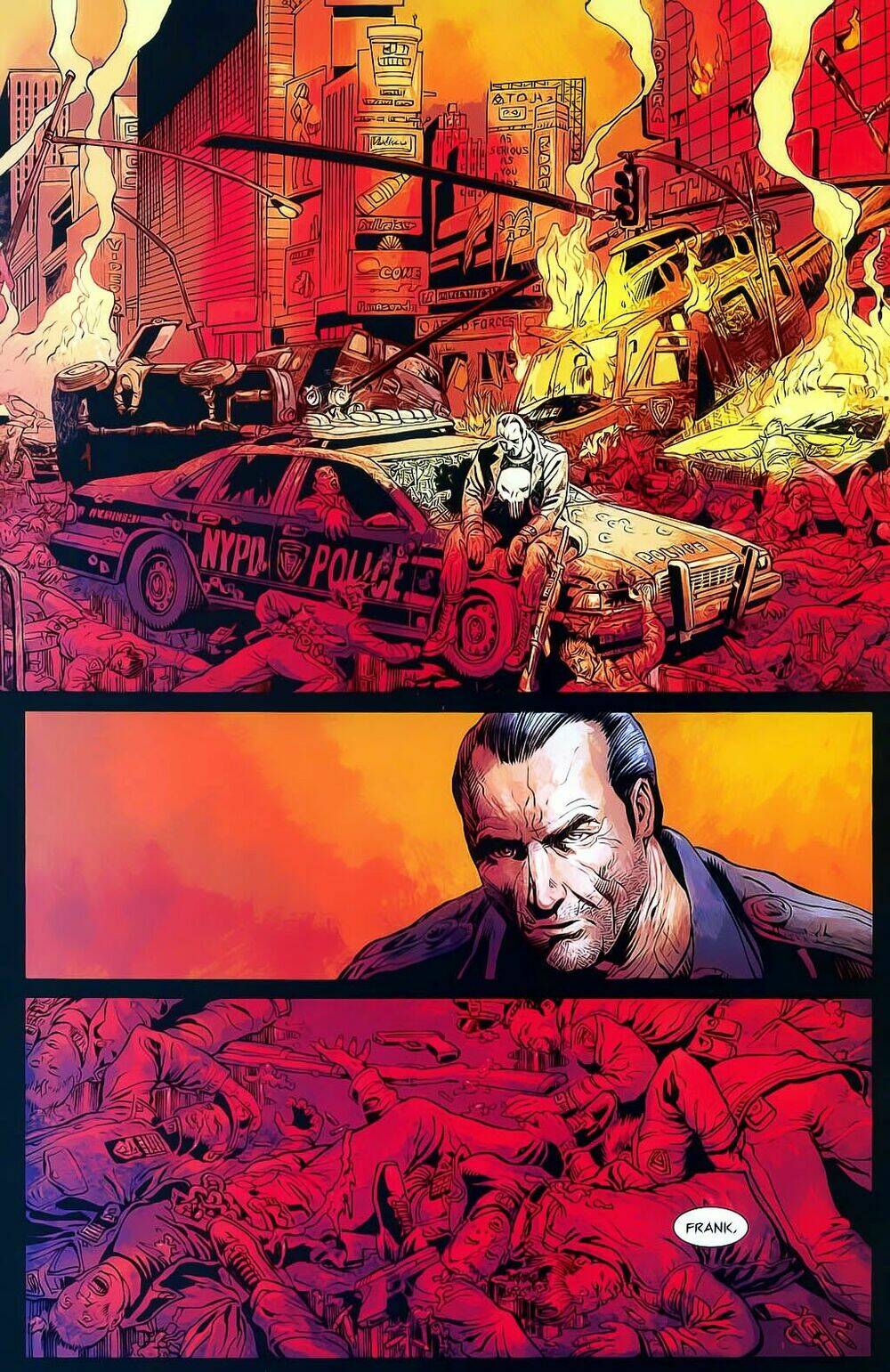 the punisher: trên là dưới & trắng là đen chapter 4 6