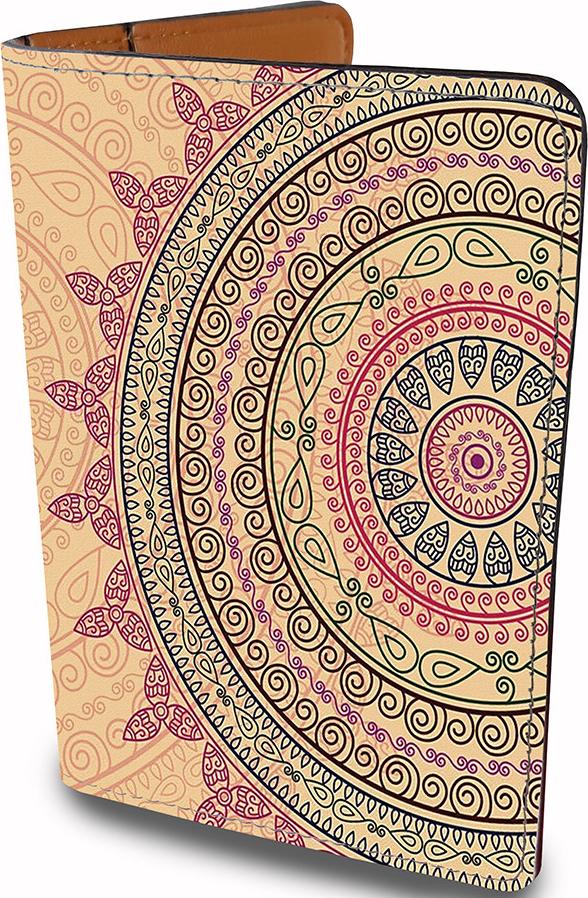 Ví Passport Du Lịch Hoạ Tiết MANDALA Vintage - Bao Da Hộ Chiếu Đặc Sắc - Đa Năng - Tiện Lợi - Passport Cover Holder - PPT179