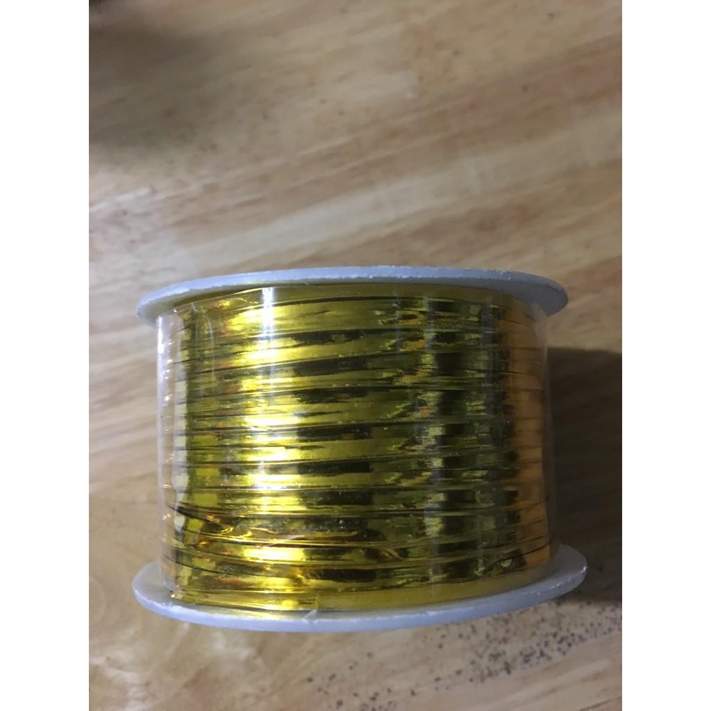 Dây màu vàng buộc lan mini dài 50m