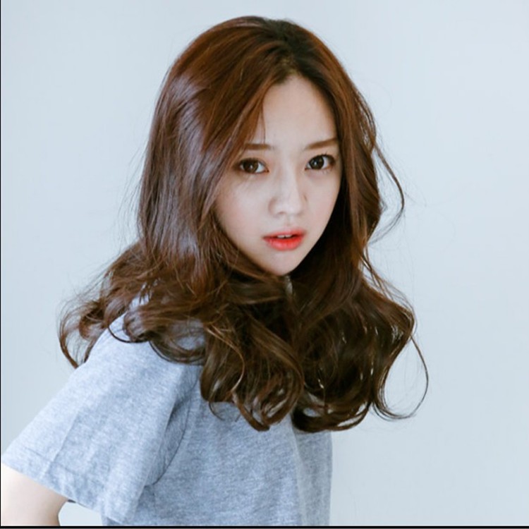 Tóc giả nữ tơ nhân tạo tương đối giống hình 90% TG8805