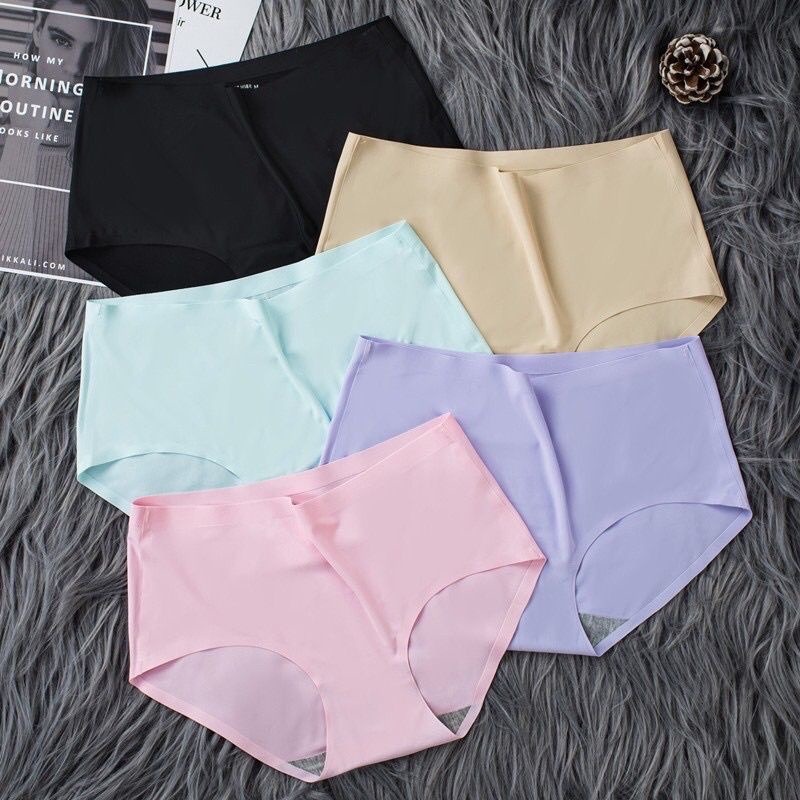 Set 5 Quần Lót Nữ Kháng Khuẩn Cao Cấp Nhật Bản Chất Cotton Nhăn - Kháng Khuẩn, Thông Hơi, Thoáng Khí, Co Giãn 4 Chiều Siêu Tốt - Hàng Chính Hãng