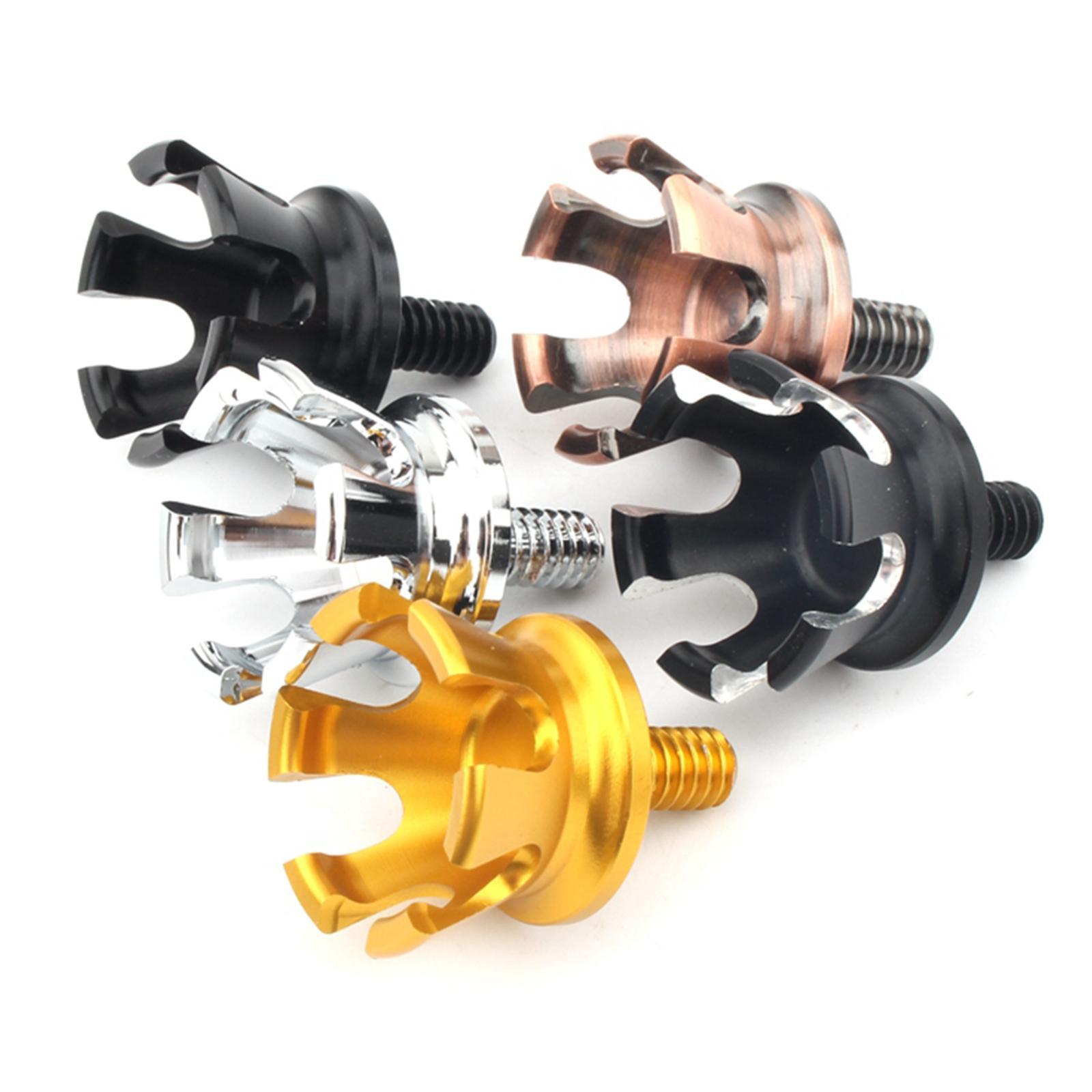 2X Motorcycle 1/4"  Style Aluminum Seat Screw Bolts for