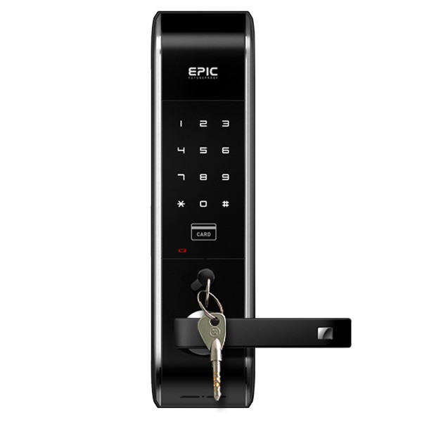 Ổ Khóa Cửa Điện Tử Epic 809L EURO MORTISE - Đen