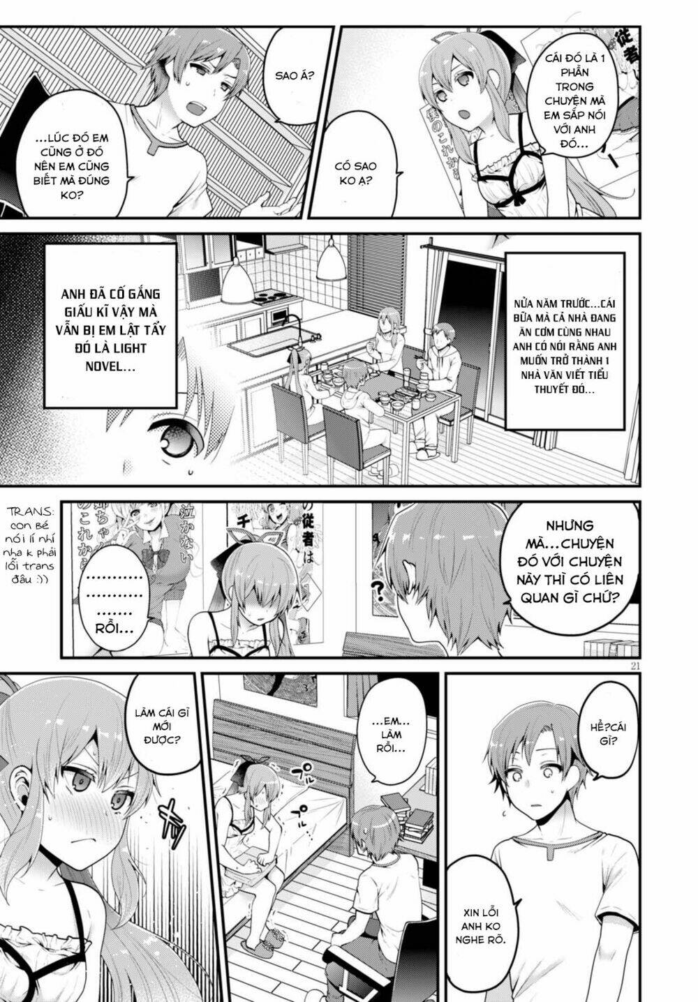em gái tôi là một tiểu thuyết gia chapter 1 27