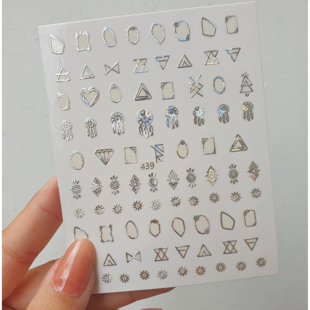 Sticker nails - hình dán móng 3D galaxy