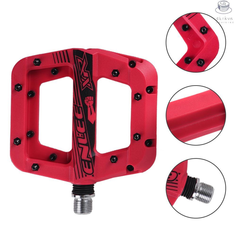 Bàn đạp xe đạp leo núi MTB 9/16 inch bằng sợi nylon gọn nhẹ chống trượt
