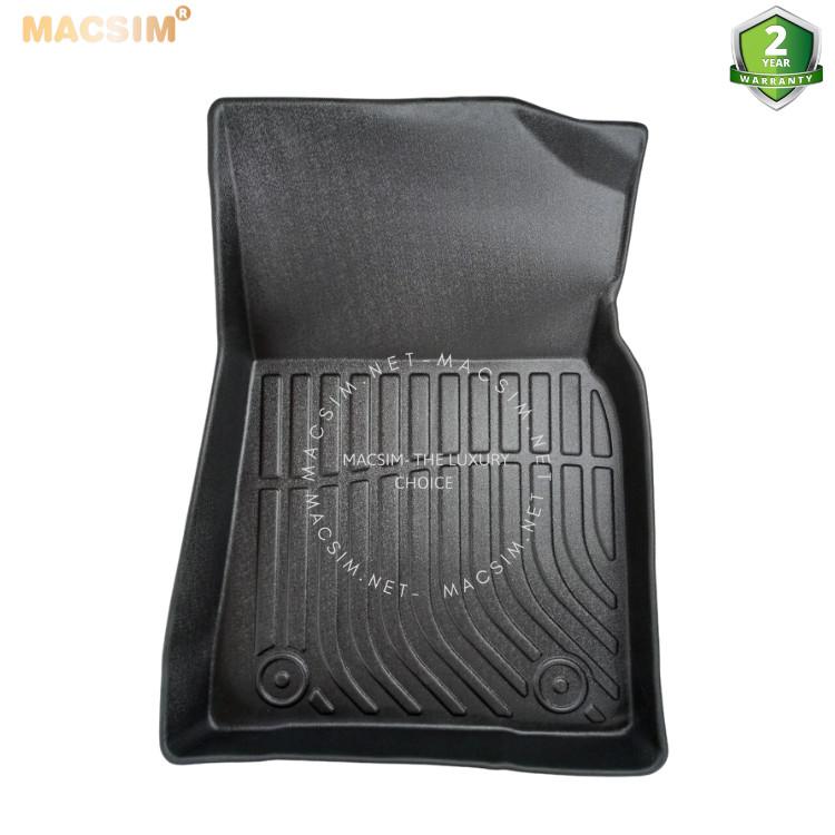 Thảm lót sàn xe ô tô Toyota Camry 2018 - tới nay chất liệu TPE thương hiệu Macsim màu đen