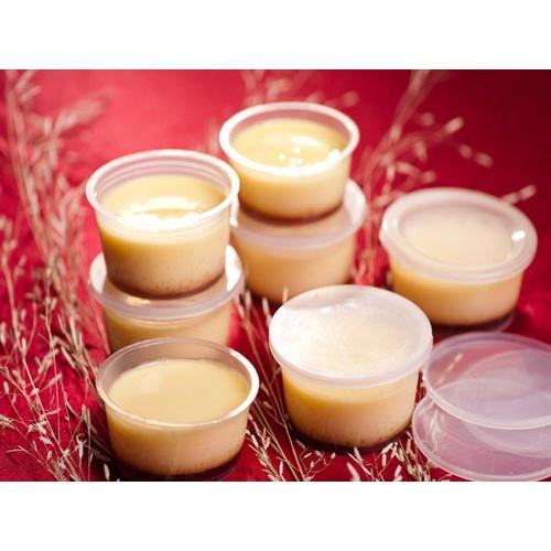 Sỉ 50 Hũ làm Caramen, hộp làm Cramen Flan Loại tròn - Có nắp