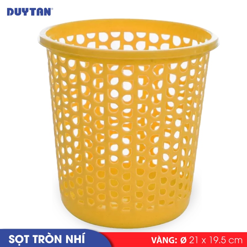 Sọt tròn nhí nhựa Duy Tân - 20632- Giao màu ngẫu nhiên - Hàng chính hãng