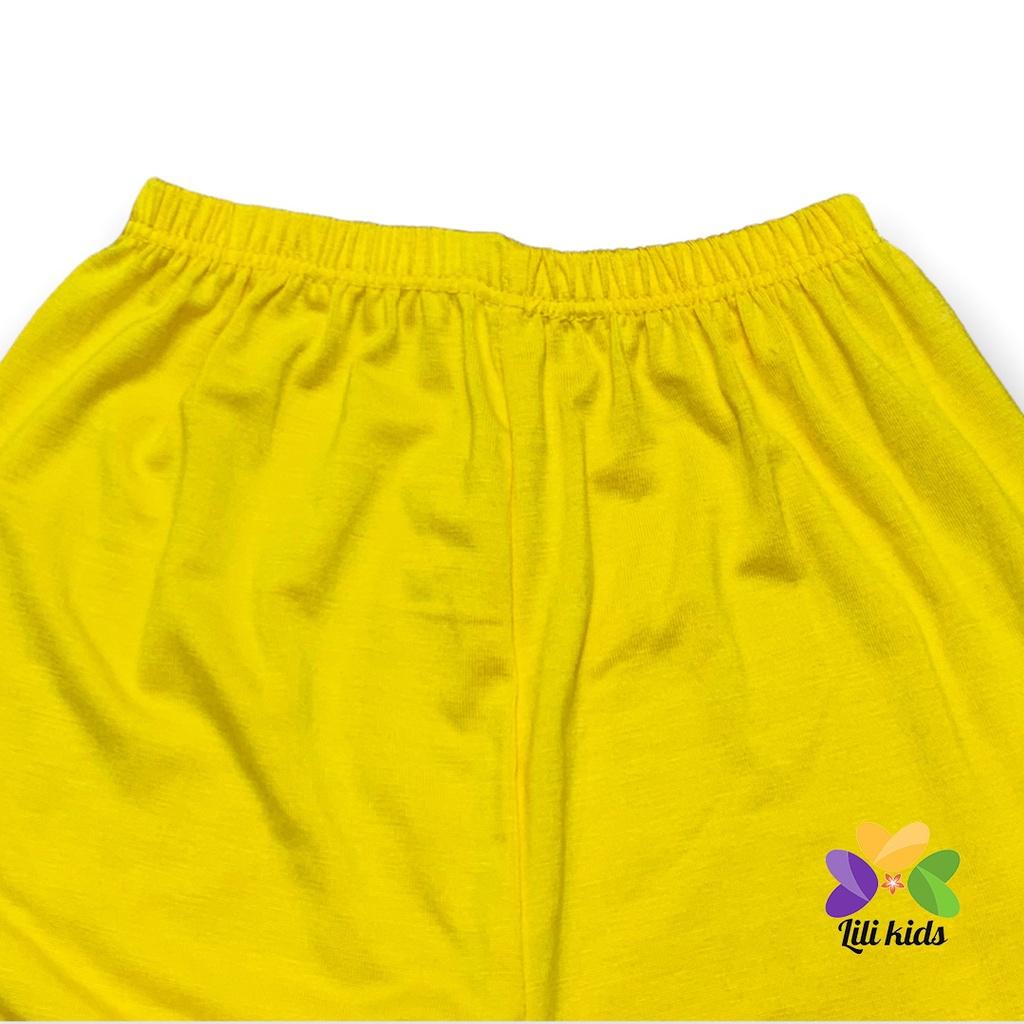 Bộ dài tay cho bé trai bé gái LILIKIDS chất thun lạnh trơn vải mềm mát cho bé BDT09