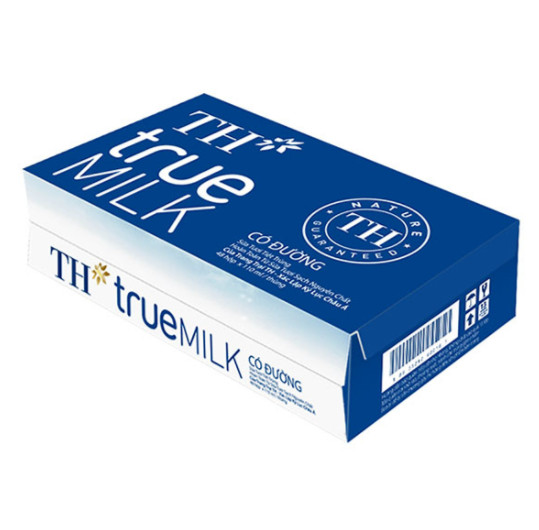 Thùng 48 Hộp Sữa Tươi Tiệt Trùng Có Đường TH True Milk