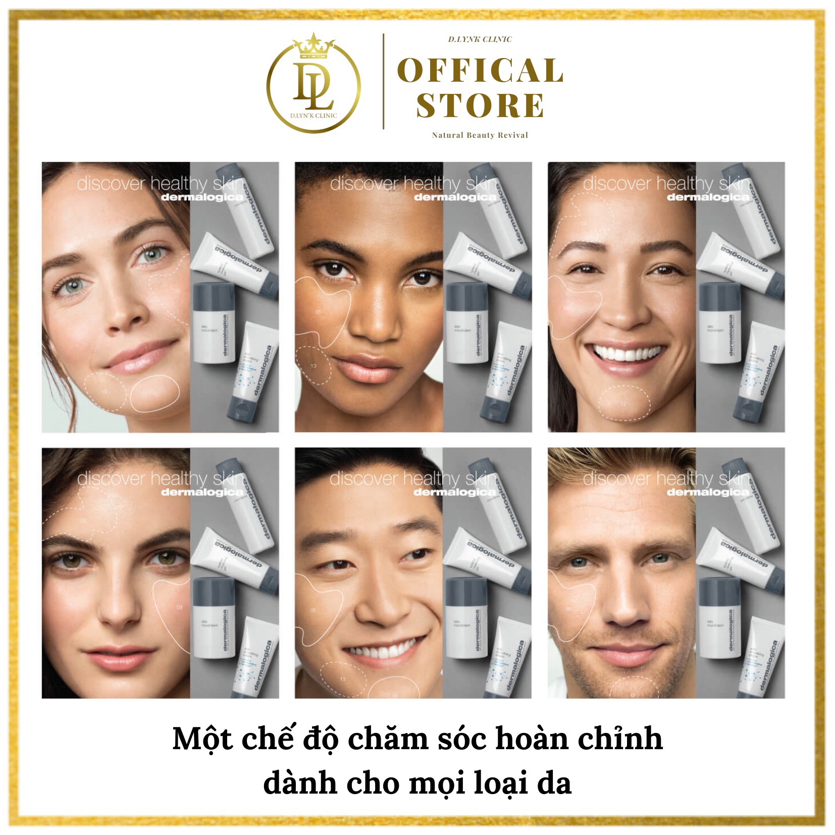 Bộ 4 sản phẩm bảo vệ sức khoẻ làn da dành cho mọi loại da