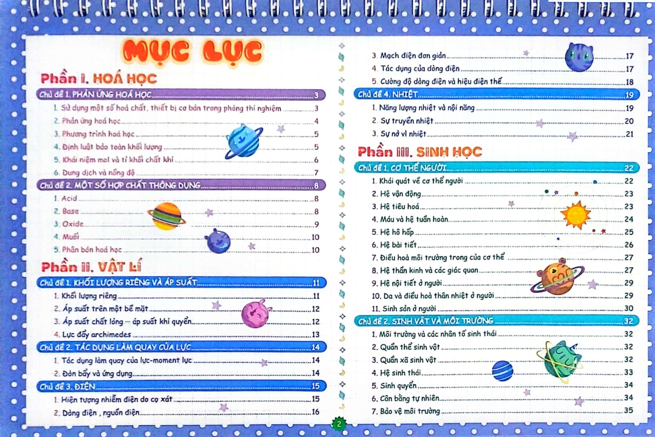 Bộ Lịch Kiến Thức Cần Nhớ Khoa Học Tự Nhiên 8 (Dùng Chung Các Bộ SGK Hiện Hành) - HA