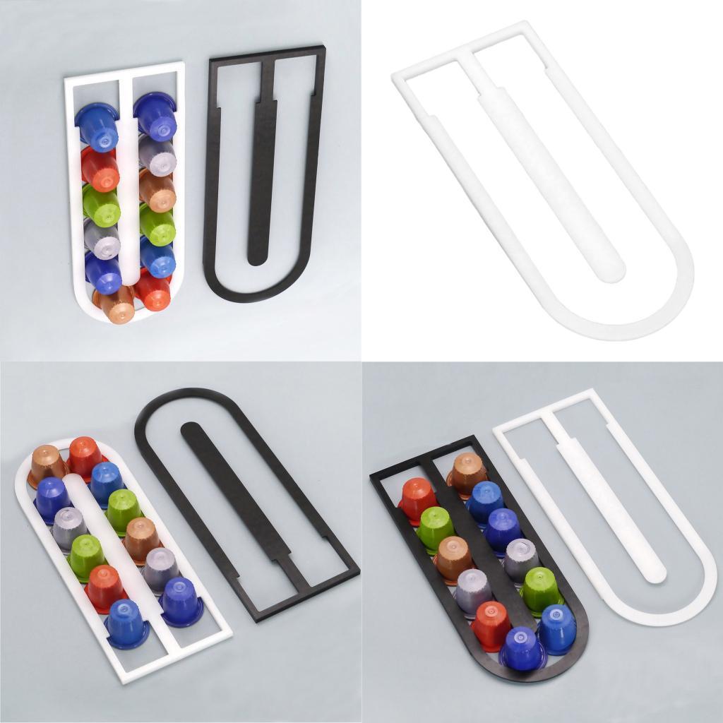 Coffee Capsule Pod Holder Stand Rack Hold 12 Capsules for