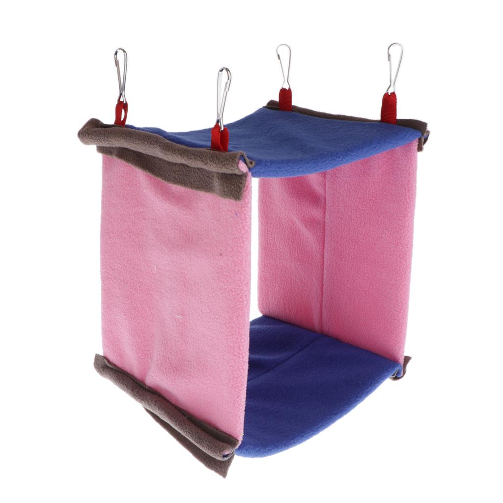Bird Warm Hammock Parrot Bed Cozy Hanging Nest For Small Pet Hamster Mice