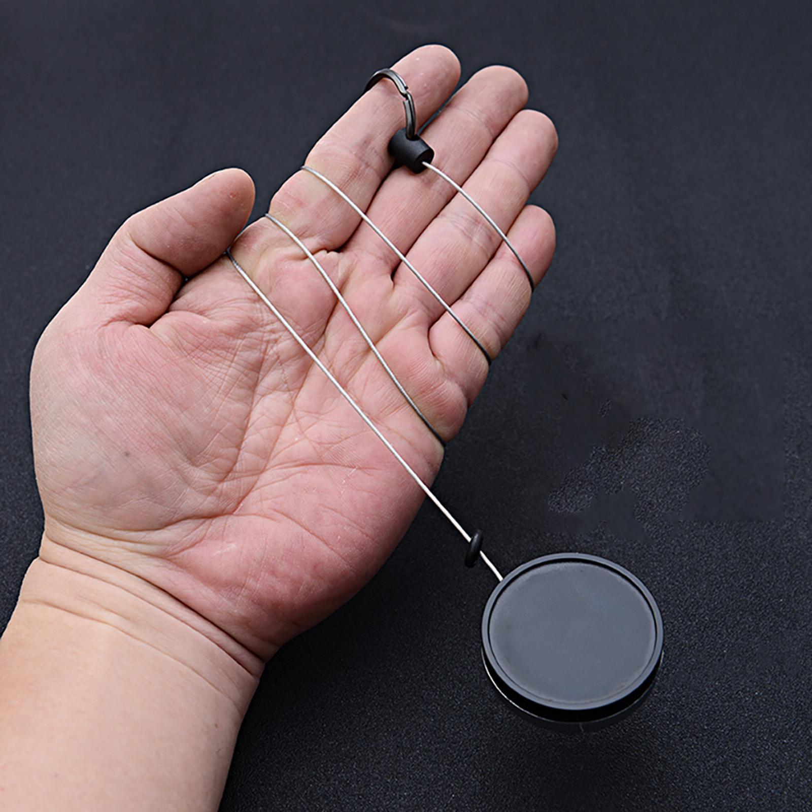 Retractable Keychain Telescopic Rope Lightweight Key Keyring Holder Multifunctional Key Chain for Backpacks Fishing, Pockets