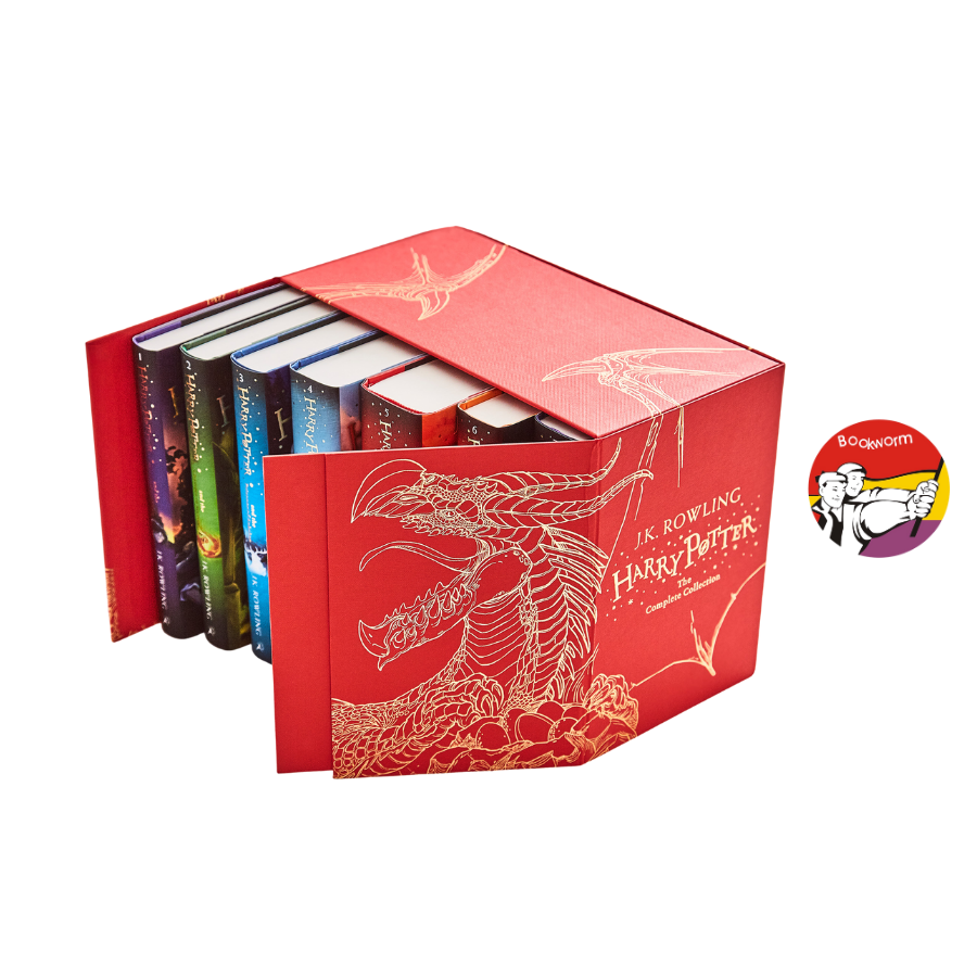 Sách - Harry Potter Box Set: The Complete Collection by J.K. Rowling | Fantasy Book | Bìa cứng