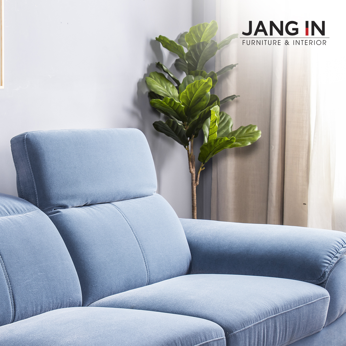 Ghế Sofa Griffin 3 Chỗ Easy Clean Navy Jang In 1701510001-01