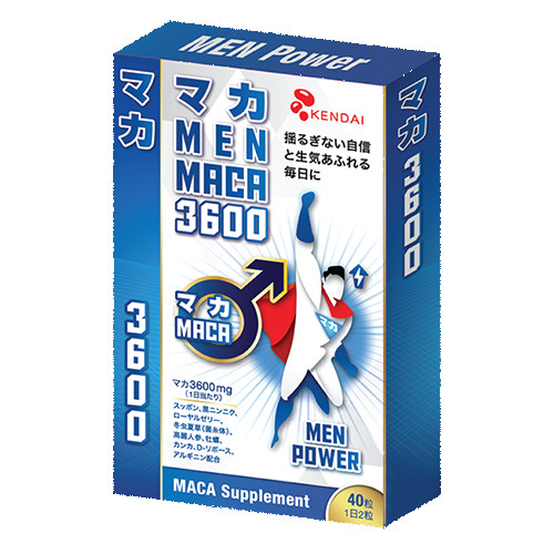 TPBVSK Kendai Men Maca 3600 - Bổ thận, tráng dương - Tăng cường sinh lực (40 viên)