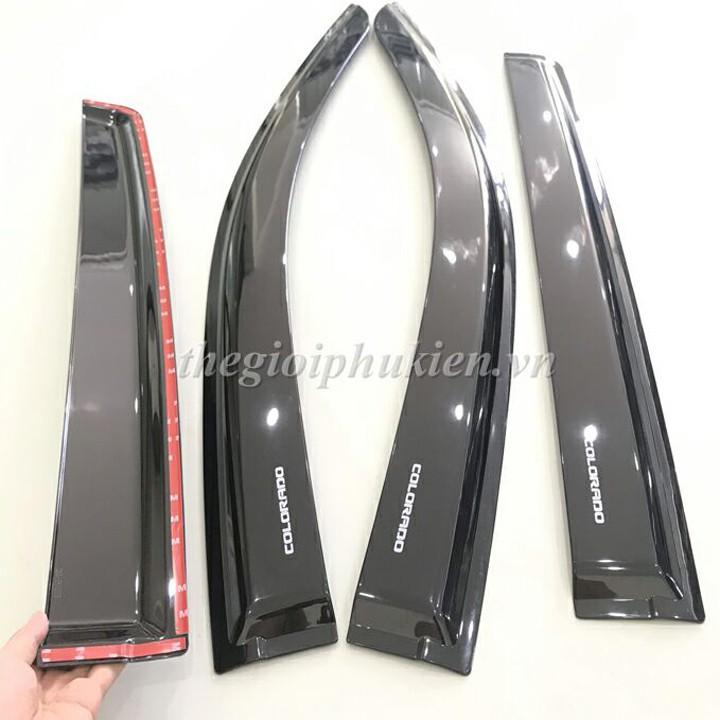 Bộ vè che mưa ABS Chevrolet Colorado cao cấp