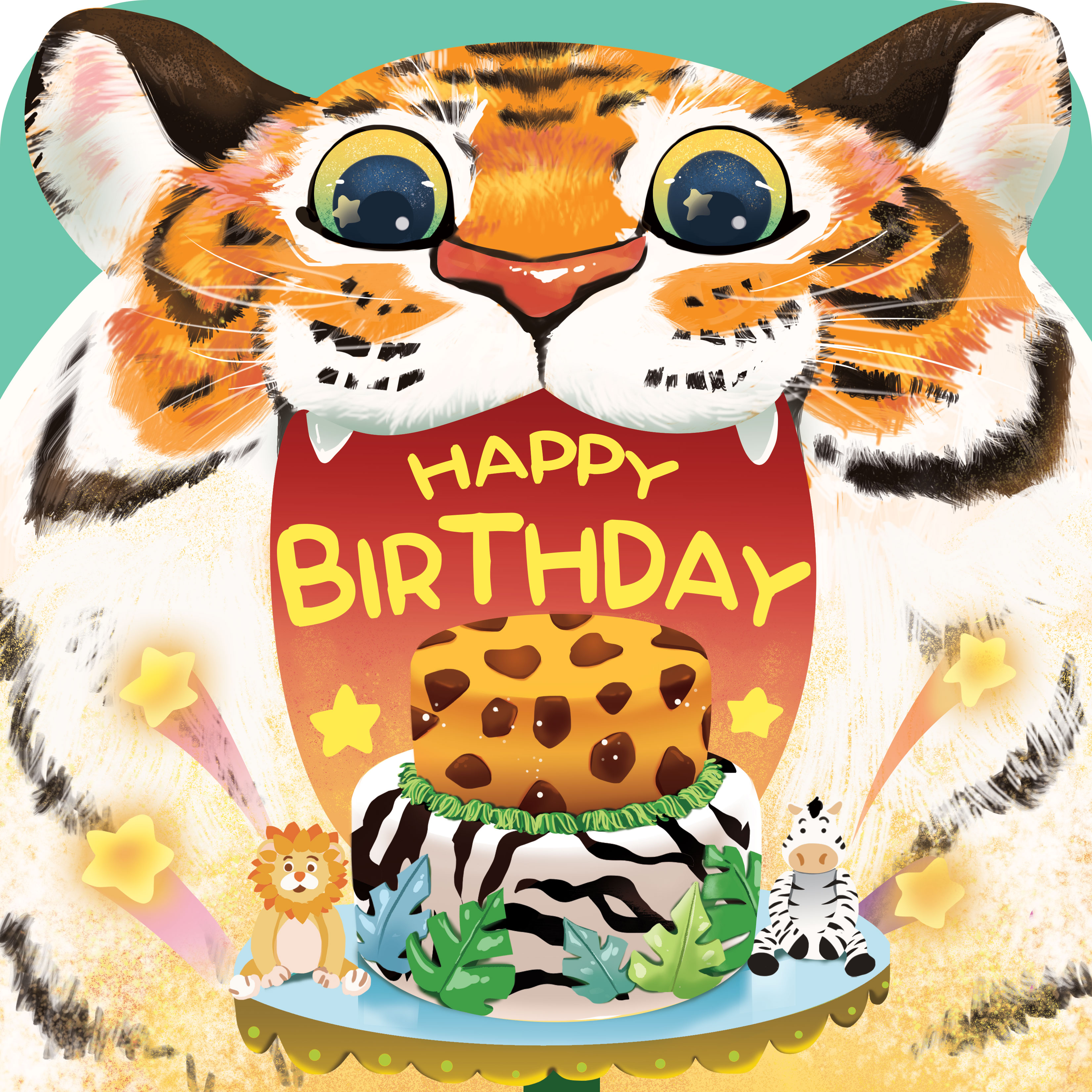 Thiệp Sinh Nhật Hổ