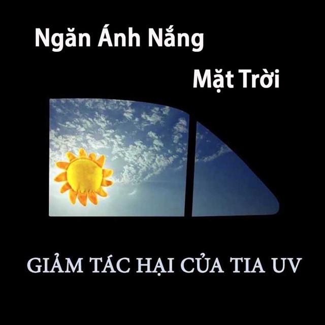 Chắn nắng ô tô gắn cửa sổ chống tia UV chống nóng che nắng cho xe hơi mùa hè