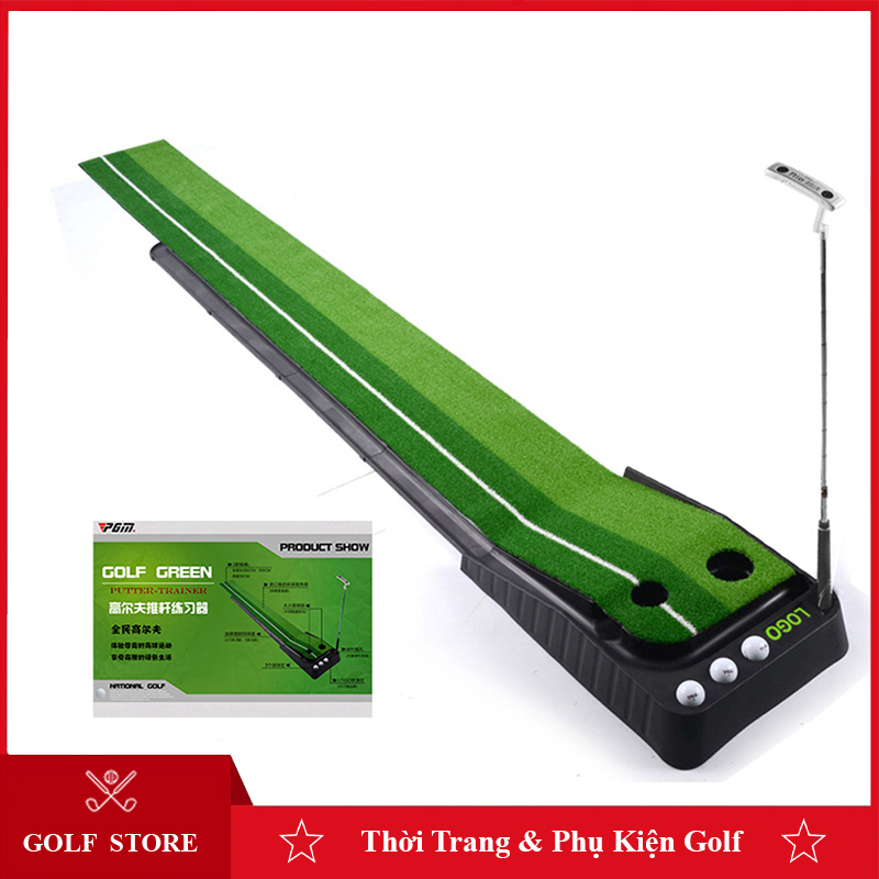 Thảm Tập Putting Golf Nhựa 05 x 3m Trong Nhà Ngoài Trời Thuận Tiện Di Chuyển Cao Cấp