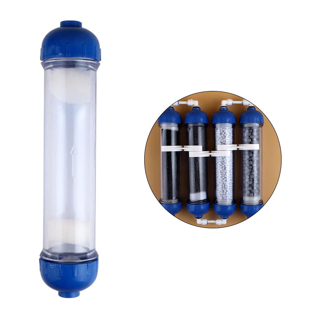 Transparent Water Filter Housing Refill Filter Shell Inline Reverse Osmosis