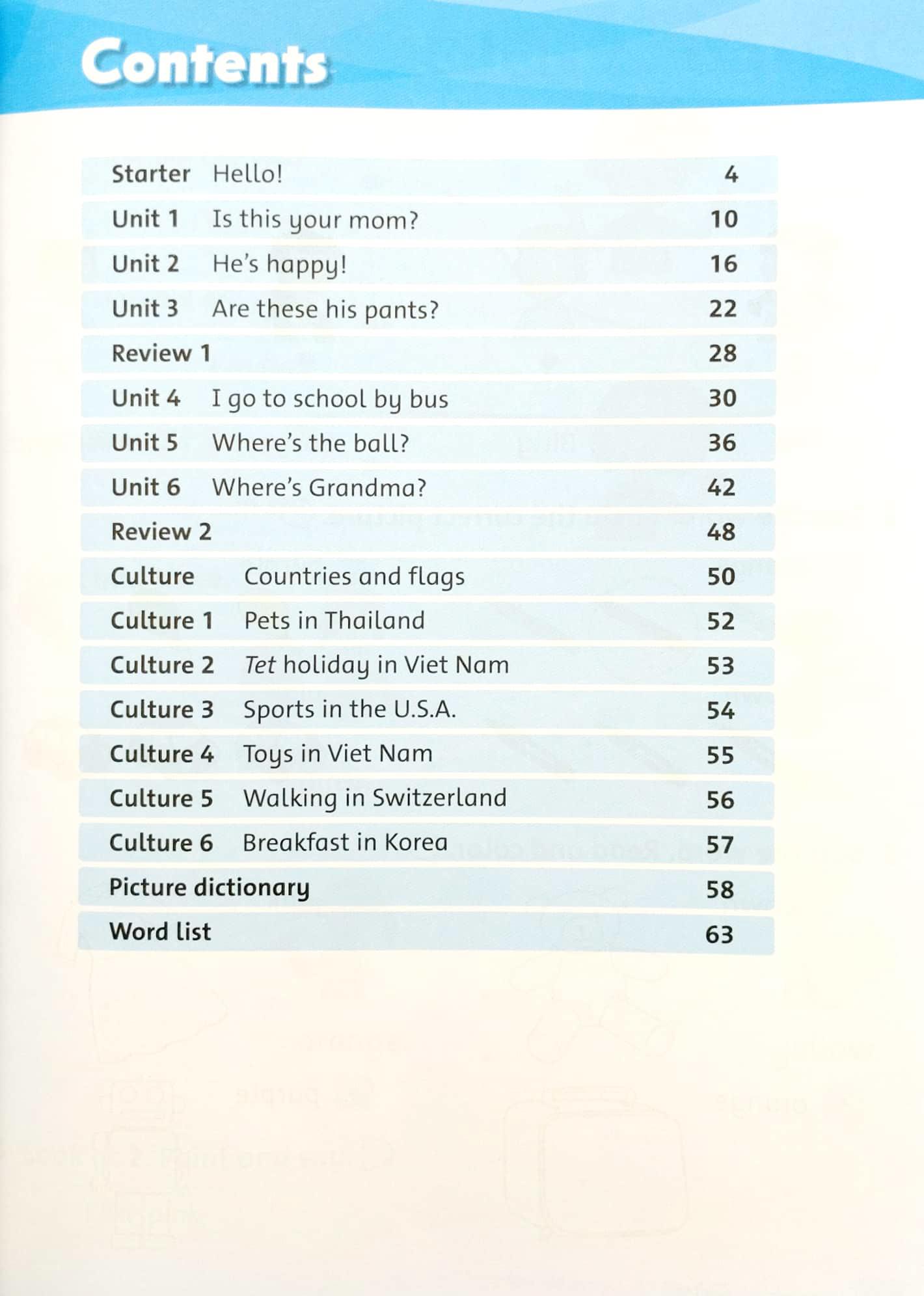 Tiếng Anh 2 - Family And Friends - Workbook