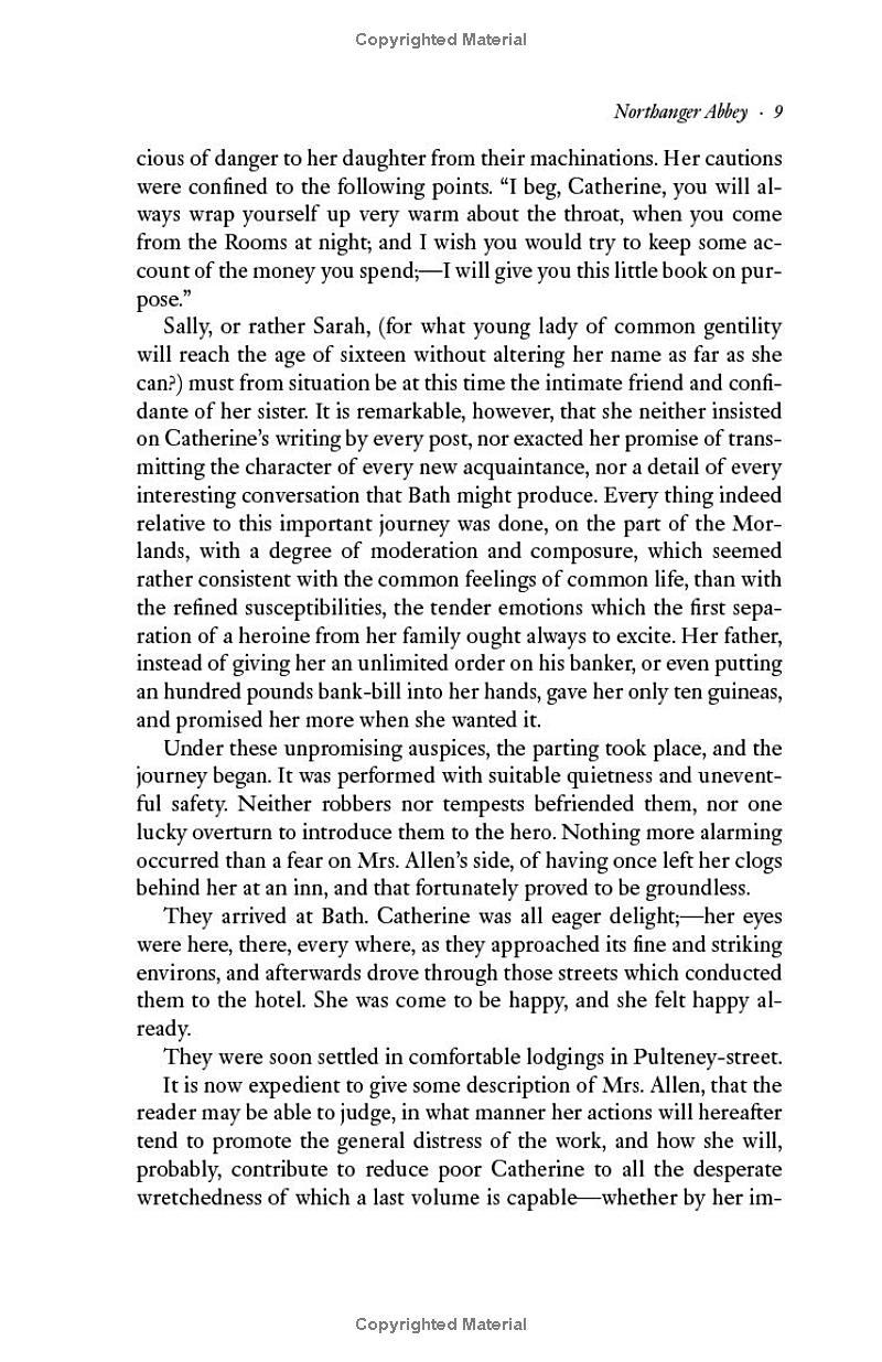 Sách ngoại văn: Northanger Abbey - Modern Library Classics