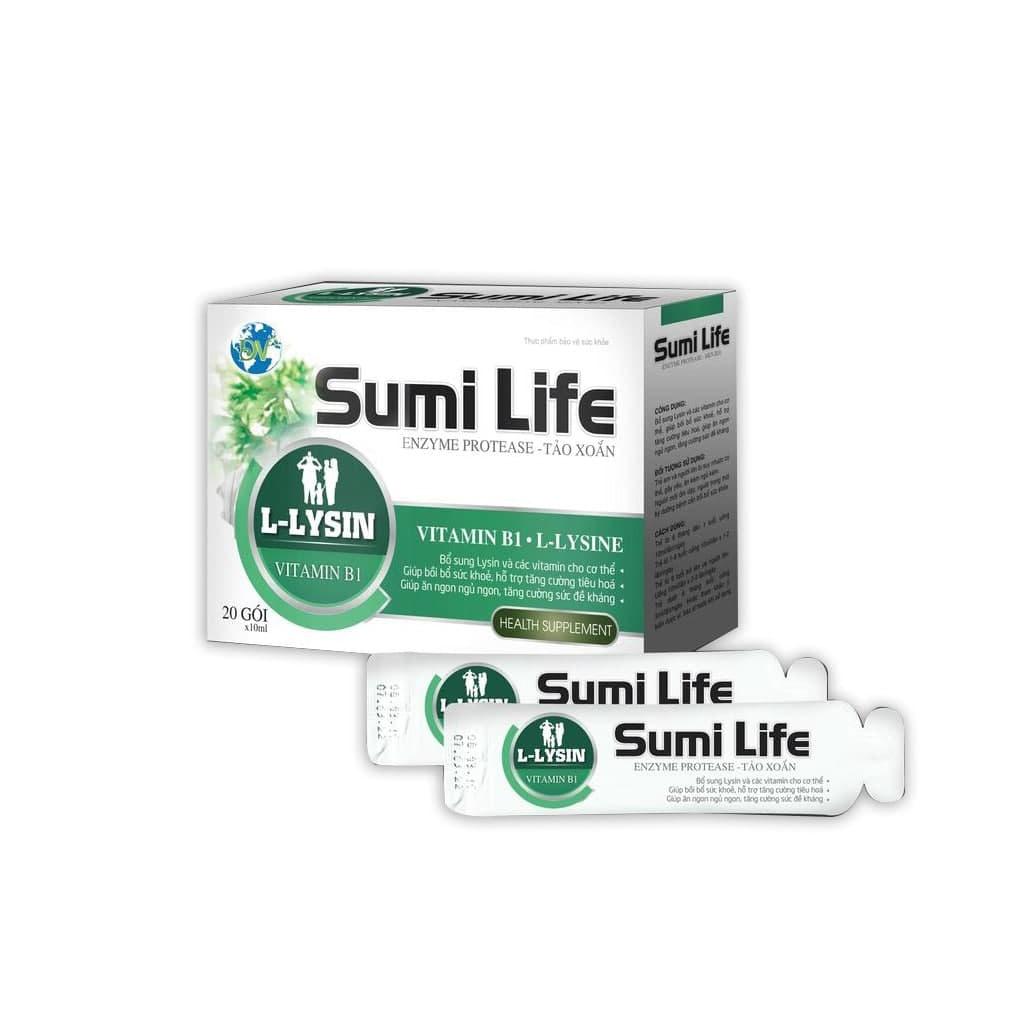 Tảo gen dinh dưỡng Sumi Life - Hộp 20 gói