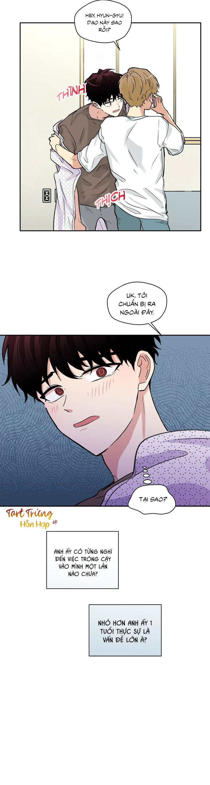 lỡ hàng xóm nhà bên là ma cà rồng thì sao?! chapter 3 8