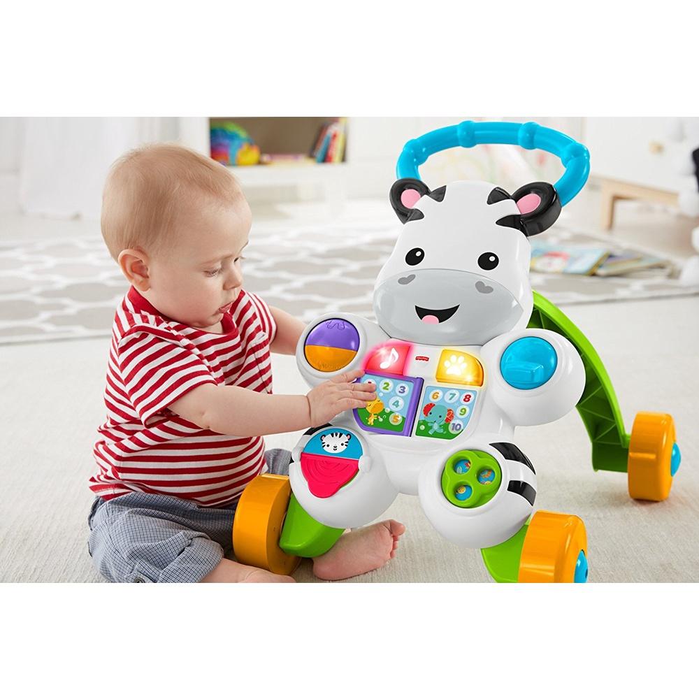 XE TẬP ĐI FISHER-PRICE LAUGH &amp; LEARN WITH ME ZEBRA WALKER