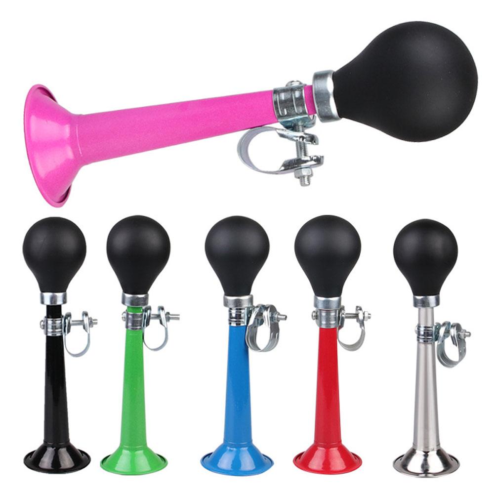 Còi hơi cho xe đạp Được làm bằng kim loại và vật liệu silicone