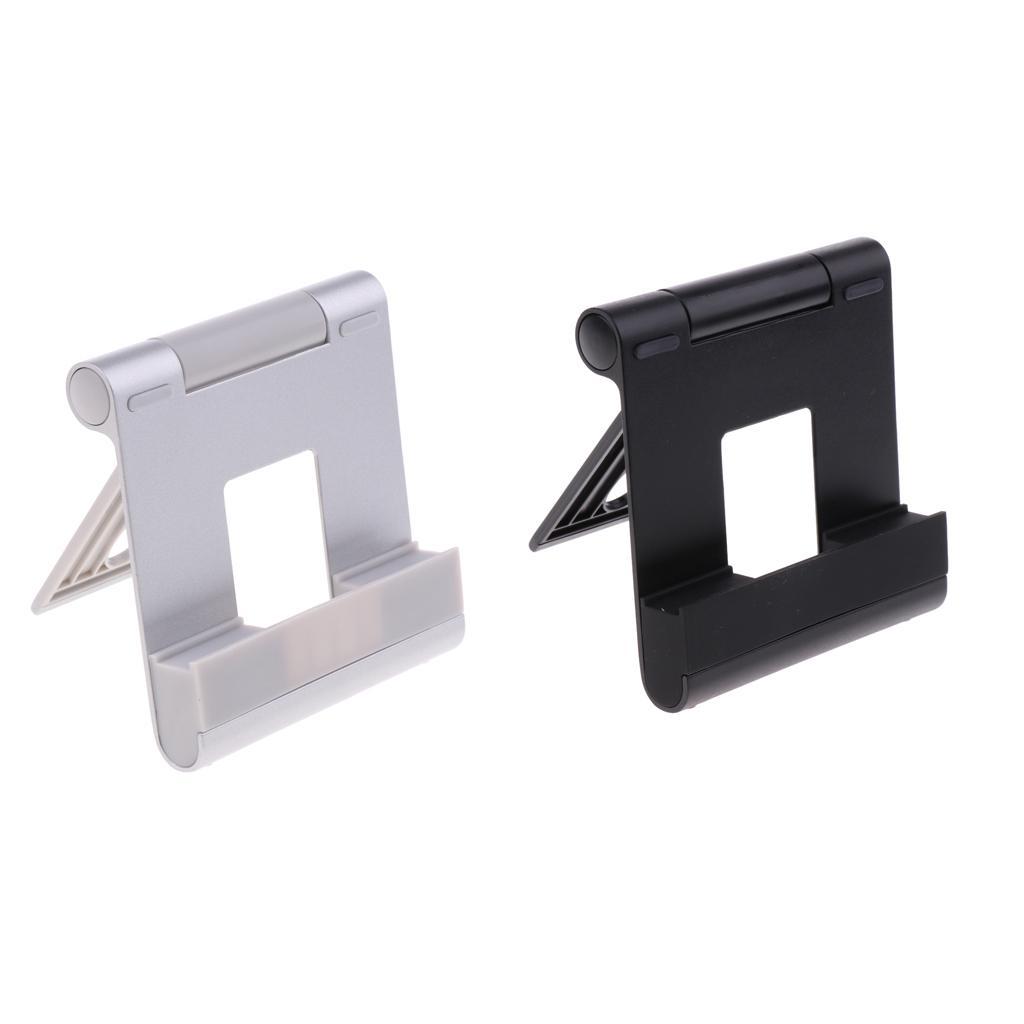 Aluminum Adjustable Rotating Phone Stand Tablet Holder Lazy Desktop Mount #1