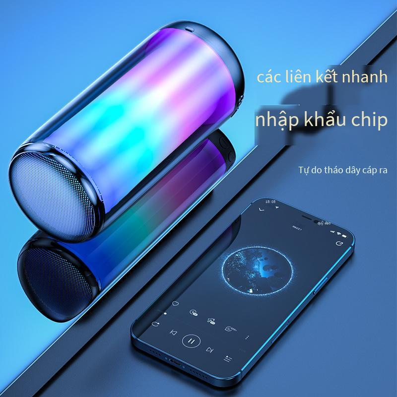Ưu đãi tốt nhất là loa bluetooth mát mẻ âm thanh đa phương tiện âm nhạc rung động loa siêu trầm đầy màu sắc loa siêu trầm nhỏ di động ngoài trời