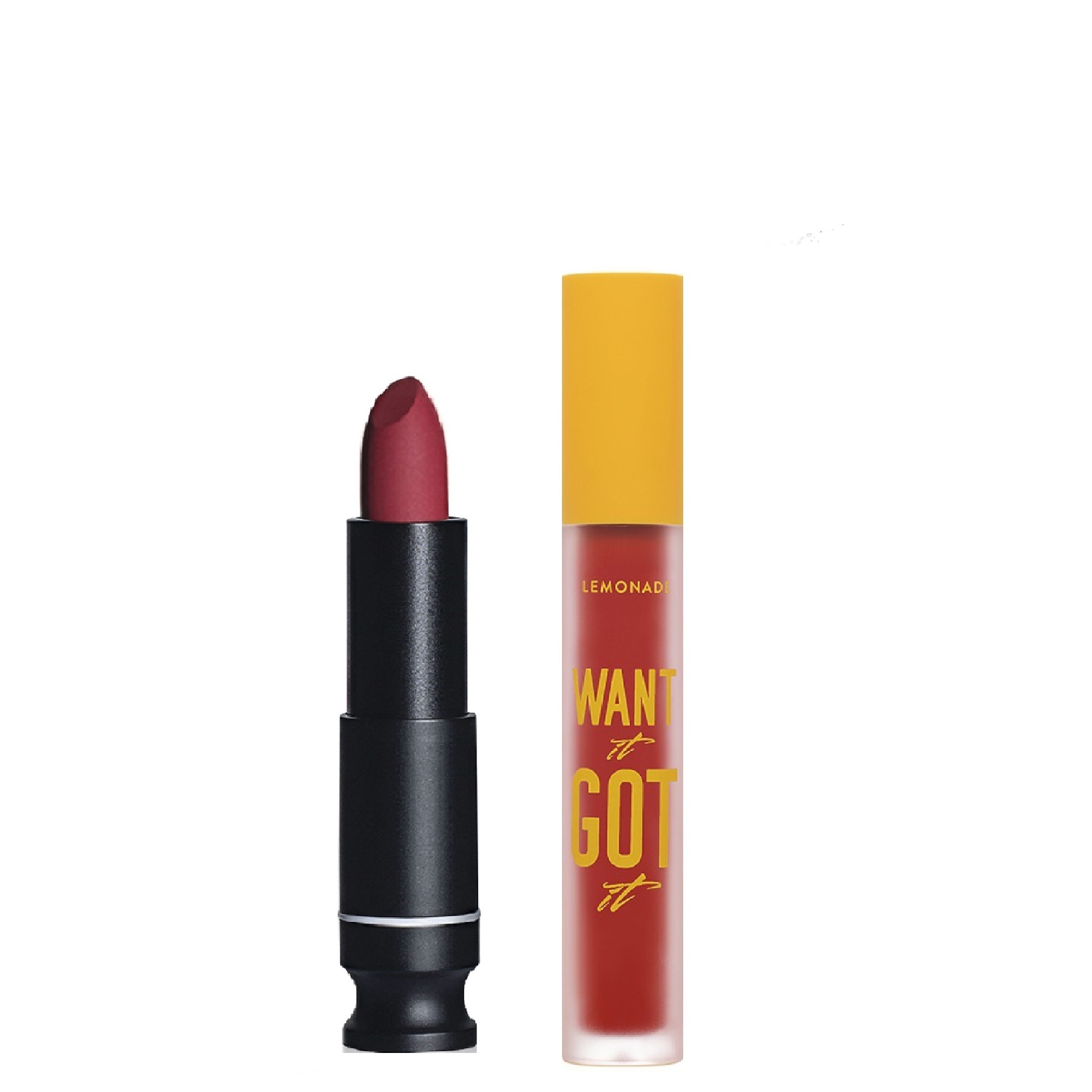 Combo 2 son lì Lemonade Matte Addict 3.8g và Want It Got It Lipcream 5g