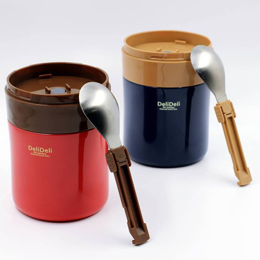 Bộ 3 bình giữ nhiệt ủ cháo cao cấp - Hàng nội địa Nhật