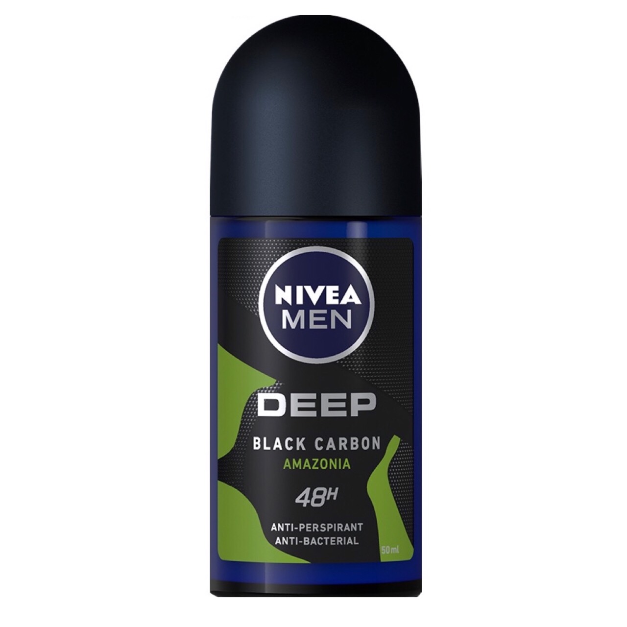 Bộ Đôi Xịt Ngăn Mùi Nivea Than Đen Hương Rừng Amazon 150ml và Lăn Ngăn Mùi Nivea Than Đen Hương Rừng Amazon 50ml