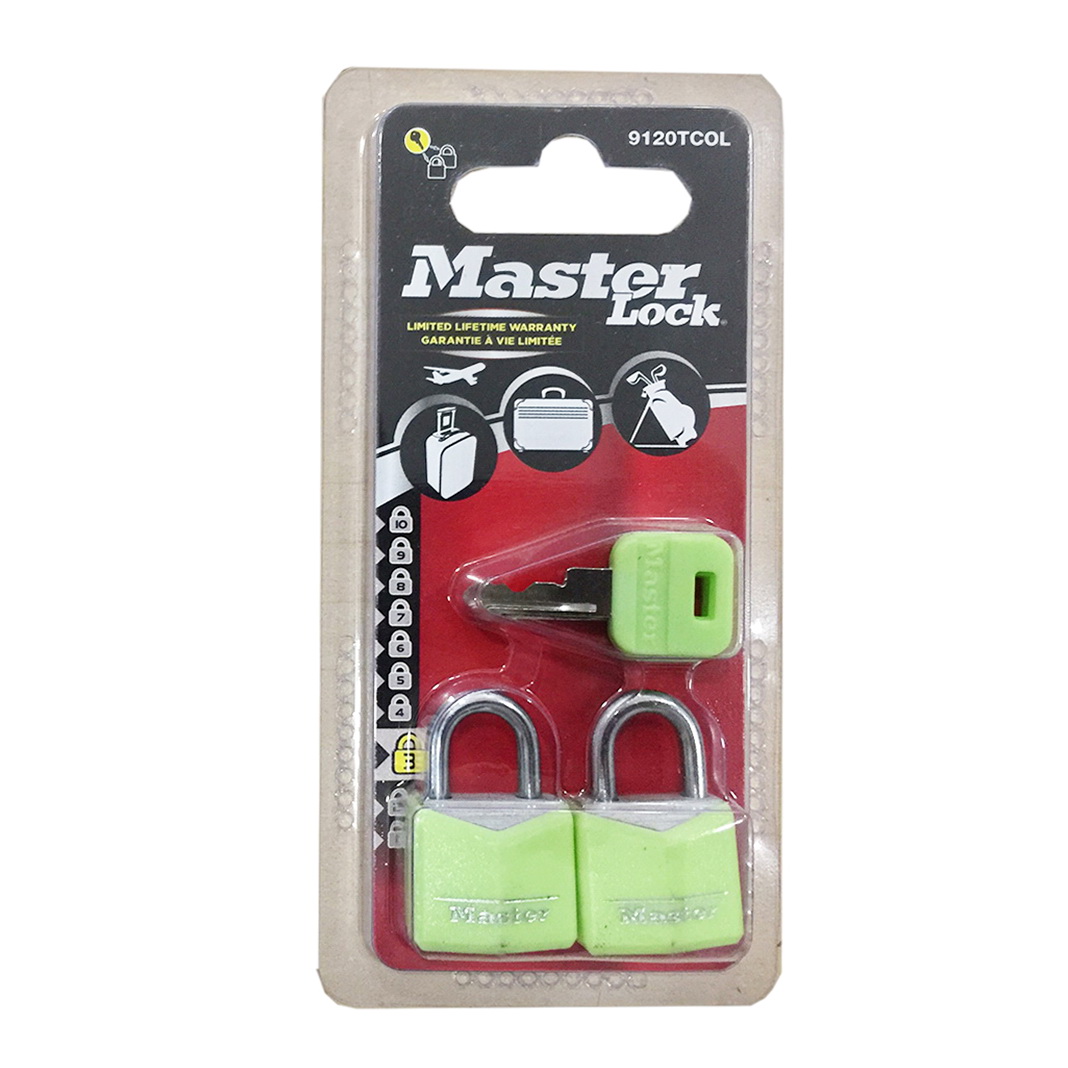 Khóa Vali du lịch Master Lock 9121TCOL nhiều màu