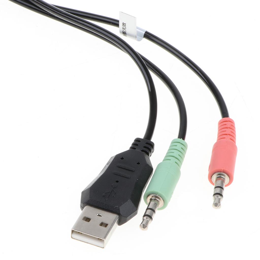 Gaming Headset With Microphone, Headphone with LED Light for Laptop Mobile Phones PC