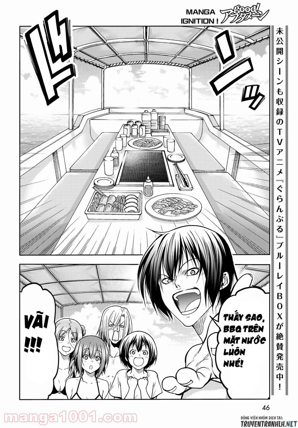 cô gái thích lặn - grand blue chapter 69 9