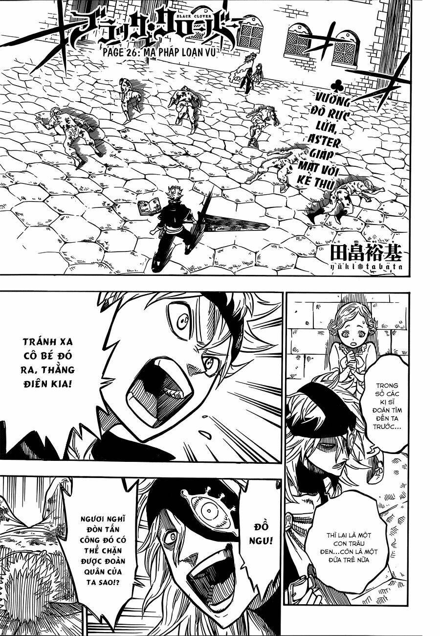 black clover - pháp sư không phép thuật chapter 26 3