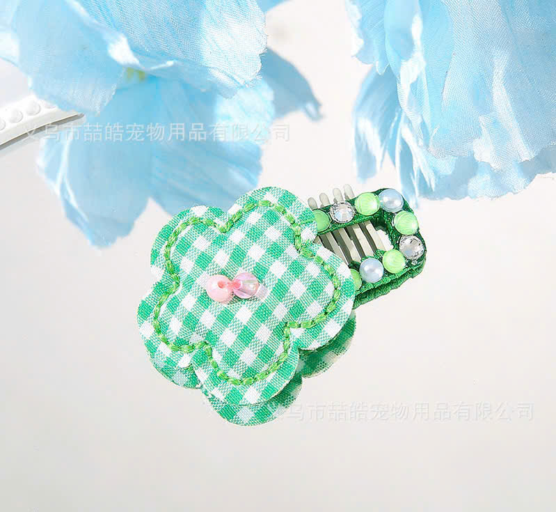 NƠ KẸP TÓC BUỘC TÓC CÀI TÓC SANG TRỌNG DỄ THƯƠNG MÃ 24 XINH XẮN CHO THÚ CƯNG CHÓ MÈO